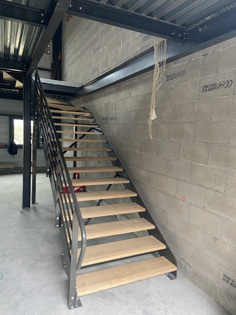 Escalier Bois-Métal Ain