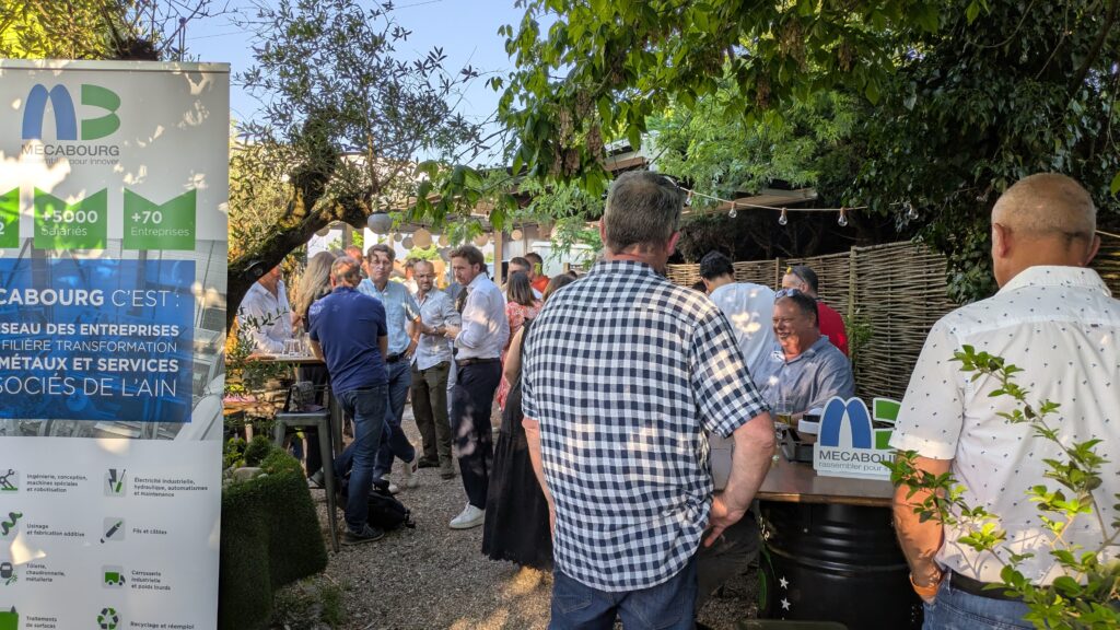 repas du réseau MECABOURG à Bourg-en-Bresse